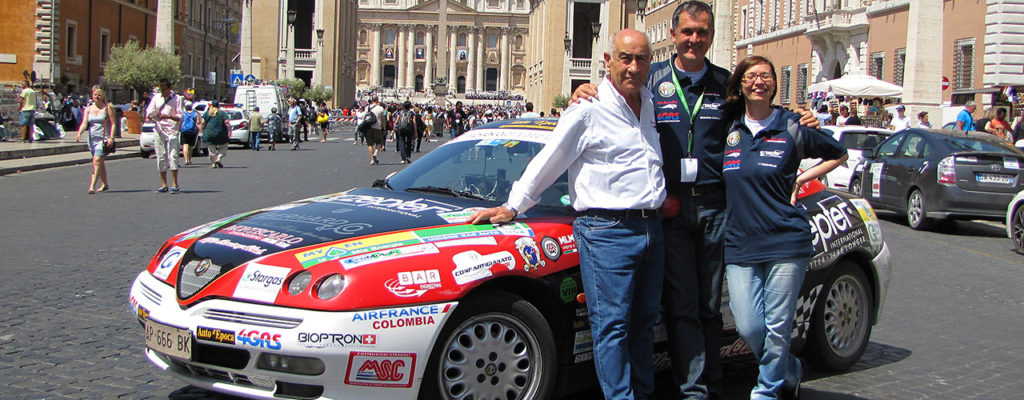 Ecorally San Marino, arrivo a Piazza San Pietro